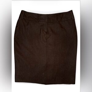 The Limited Dark Brown Pencil Skirt